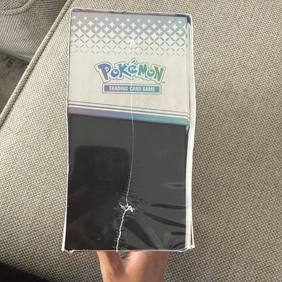 Pokemon Trading Card Game Box with Black and Blue Design - Picture 2 of 4